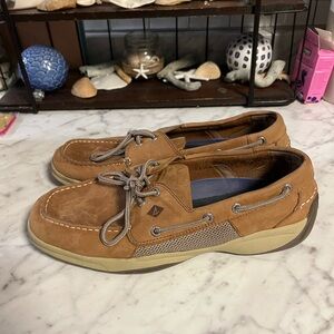 Sperry Men's Brown Boat Shoes size 11